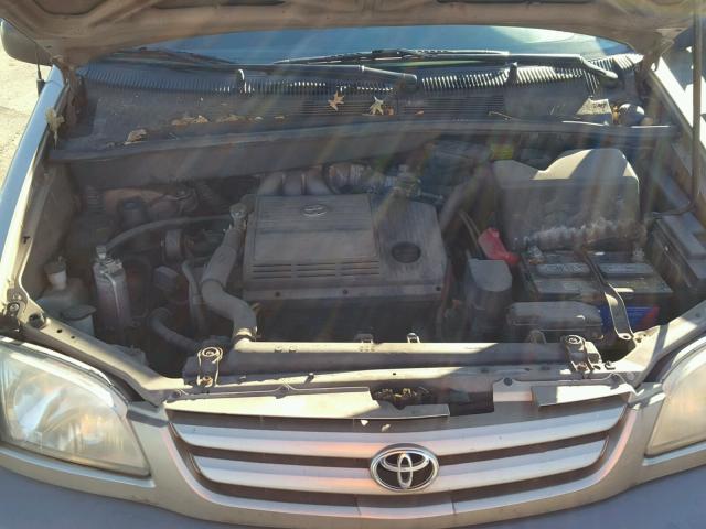 4T3ZF19C53U519831 - 2003 TOYOTA SIENNA CE TAN photo 7