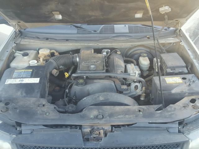 1GNDS13SX22216905 - 2002 CHEVROLET TRAILBLAZE SILVER photo 7