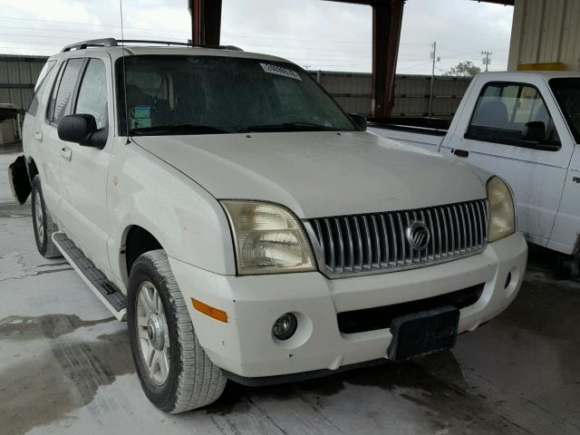 4M2DU66K53ZJ30870 - 2003 MERCURY MOUNTAINEE WHITE photo 1