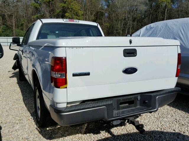 1FTRX12W48FA98680 - 2008 FORD F150 WHITE photo 3