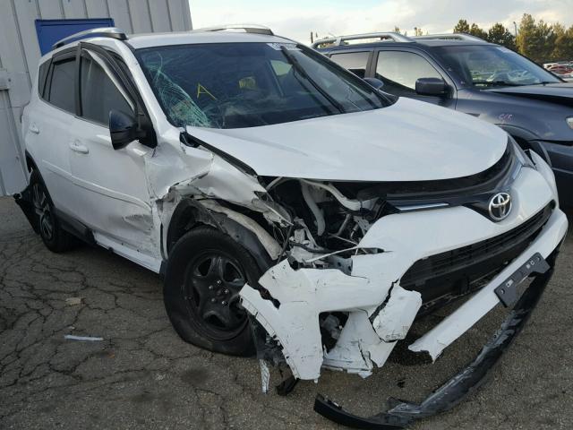 2T3BFREV9GW526861 - 2016 TOYOTA RAV4 LE WHITE photo 1