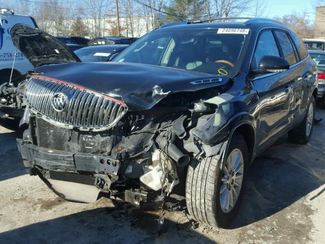 5GAEV23D99J124715 - 2009 BUICK ENCLAVE CX BLACK photo 2