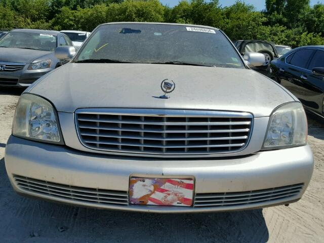 1G6KD54Y15U259979 - 2005 CADILLAC DEVILLE GRAY photo 10