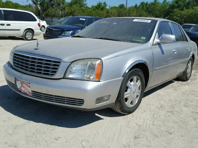 1G6KD54Y15U259979 - 2005 CADILLAC DEVILLE GRAY photo 2