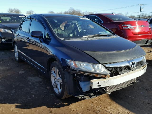 2HGFA1F63AH532902 - 2010 HONDA CIVIC BLUE photo 1