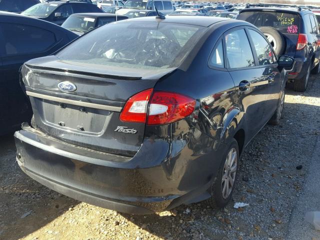 3FADP4BJ2DM103651 - 2013 FORD FIESTA SE GRAY photo 4