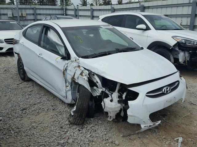 KMHCT4AE4HU236642 - 2017 HYUNDAI ACCENT SE WHITE photo 1