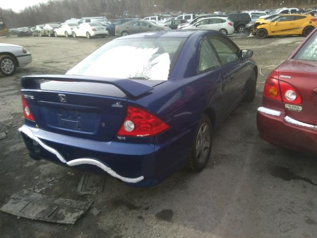 1HGEM21964L050023 - 2004 HONDA CIVIC EX 蓝色 照片 4