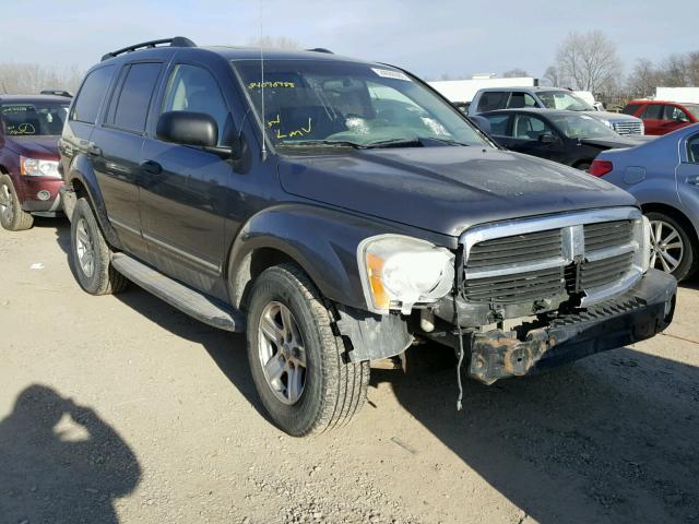 1D4HB58N54F139377 - 2004 DODGE DURANGO LI GRAY photo 1