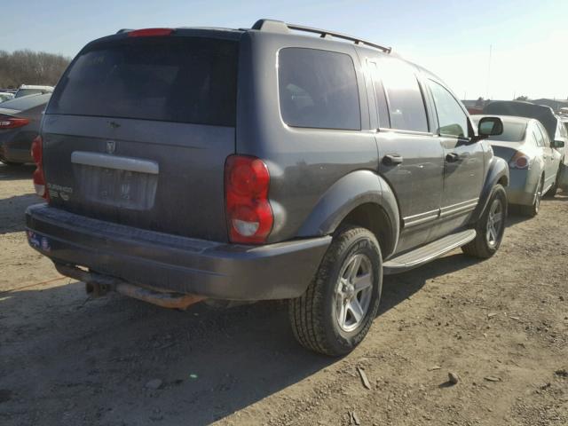 1D4HB58N54F139377 - 2004 DODGE DURANGO LI GRAY photo 4