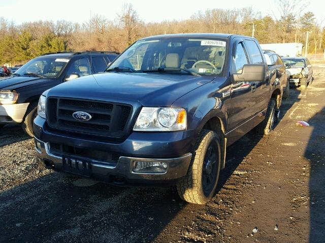 1FTPW14565KE94269 - 2005 FORD F150 SUPER BLUE photo 2