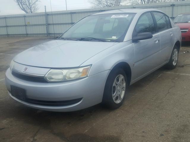 1G8AJ52F04Z135037 - 2004 SATURN ION LEVEL SILVER photo 2