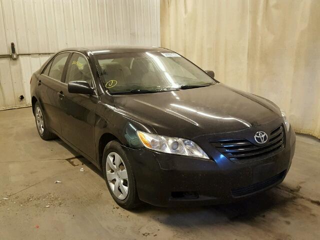 4T1BE46K79U856343 - 2009 TOYOTA CAMRY BASE BLACK photo 1