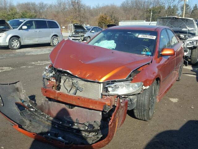 1YVHP80C145N14546 - 2004 MAZDA 6 I ORANGE photo 2