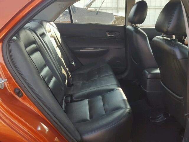 1YVHP80C145N14546 - 2004 MAZDA 6 I ORANGE photo 6