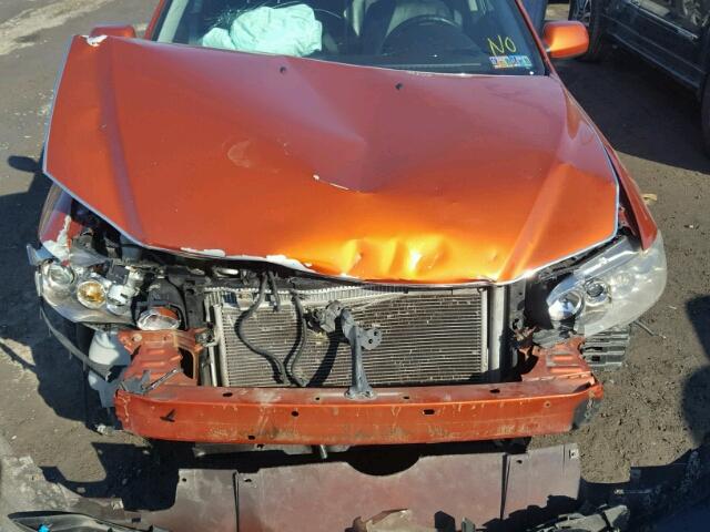 1YVHP80C145N14546 - 2004 MAZDA 6 I ORANGE photo 9