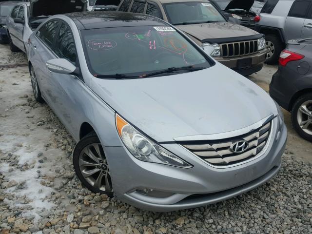 5NPEC4AB3CH347558 - 2012 HYUNDAI SONATA SE SILVER photo 1