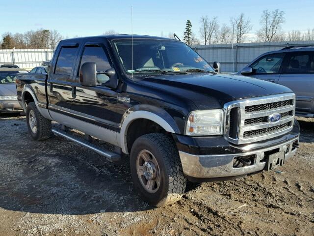 1FTSW21555EC49630 - 2005 FORD F250 SUPER BLACK photo 1