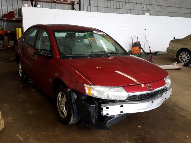 1G8AG52F14Z231032 - 2004 SATURN ION LEVEL RED photo 1