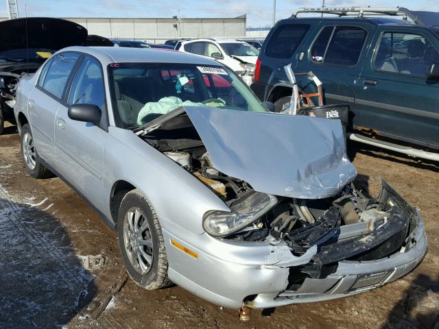 1G1ND52J72M669061 - 2002 CHEVROLET MALIBU SILVER photo 1