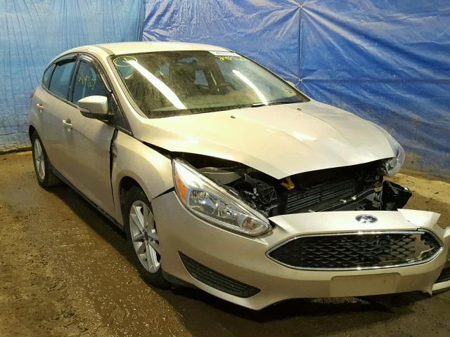 1FADP3K27HL213346 - 2017 FORD FOCUS SE TAN photo 1