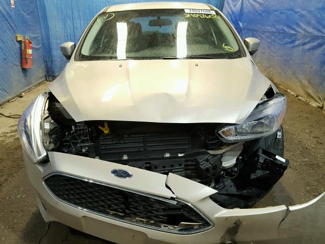 1FADP3K27HL213346 - 2017 FORD FOCUS SE TAN photo 9