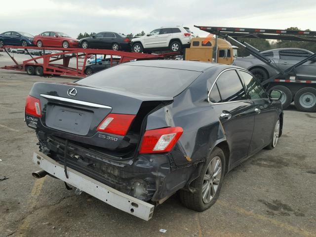 JTHBJ46G572026981 - 2007 LEXUS ES 350 GRAY photo 4