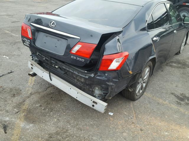 JTHBJ46G572026981 - 2007 LEXUS ES 350 GRAY photo 9