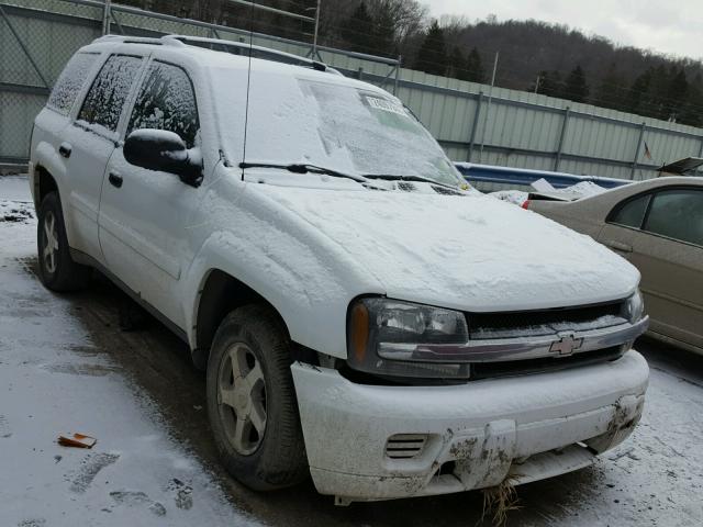 1GNDT13S362141855 - 2006 CHEVROLET TRAILBLAZE WHITE photo 1