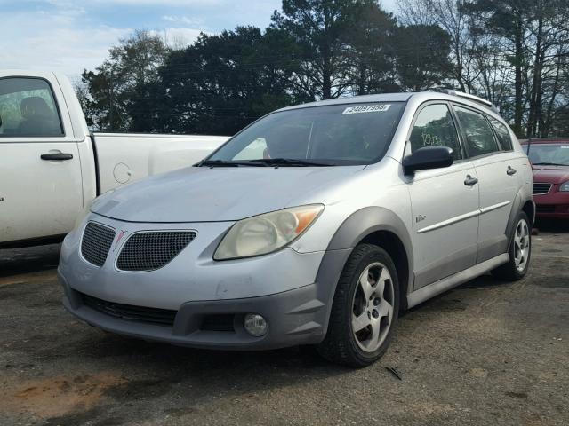 5Y2SL63825Z462566 - 2005 PONTIAC VIBE SILVER photo 2