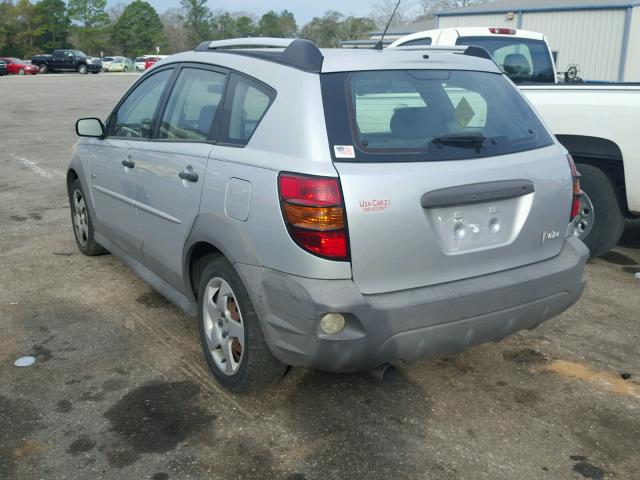 5Y2SL63825Z462566 - 2005 PONTIAC VIBE SILVER photo 3