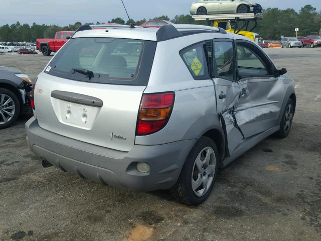 5Y2SL63825Z462566 - 2005 PONTIAC VIBE SILVER photo 4