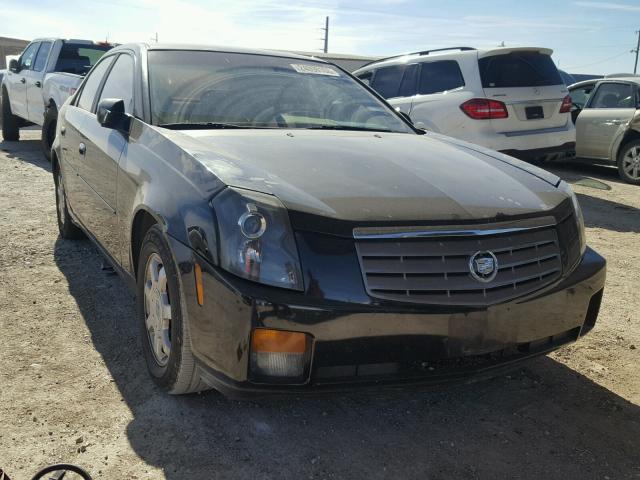 1G6DM57N730170416 - 2003 CADILLAC CTS BLACK photo 1