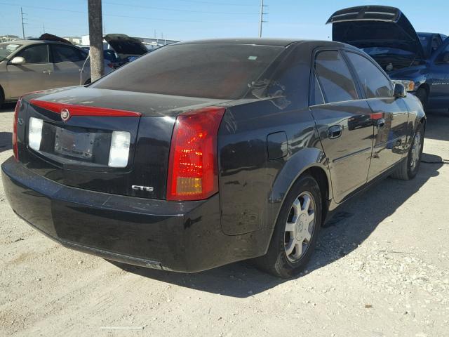 1G6DM57N730170416 - 2003 CADILLAC CTS BLACK photo 4