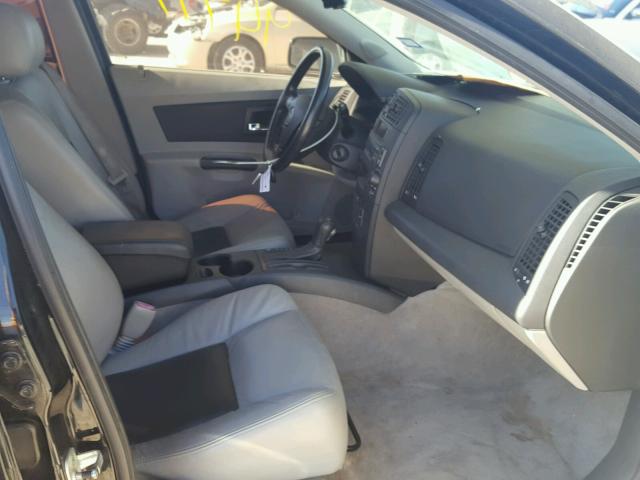 1G6DM57N730170416 - 2003 CADILLAC CTS BLACK photo 5