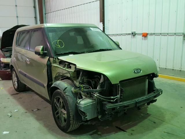 KNDJT2A22A7066436 - 2010 KIA SOUL + GREEN photo 1