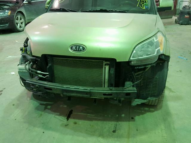 KNDJT2A22A7066436 - 2010 KIA SOUL + GREEN photo 9