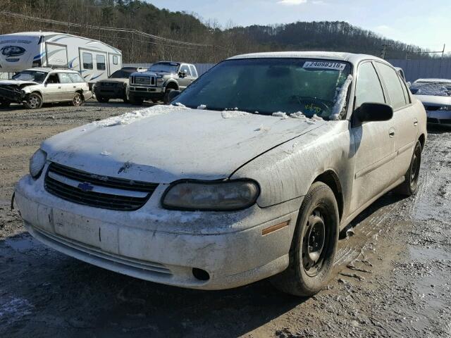 1G1ND52J12M700918 - 2002 CHEVROLET MALIBU WHITE photo 2