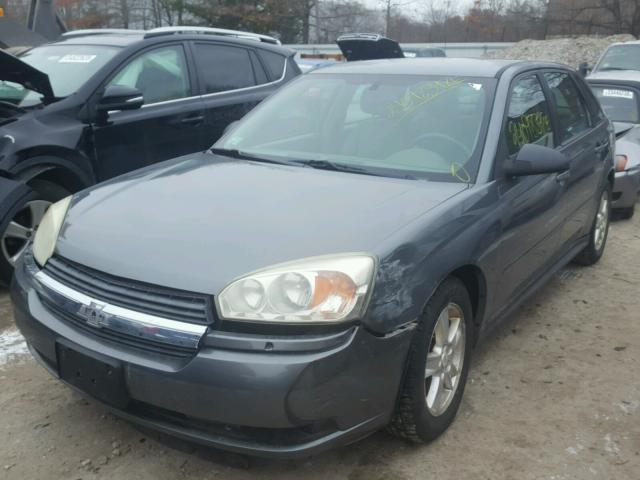 1G1ZT64875F224347 - 2005 CHEVROLET MALIBU MAX GRAY photo 2