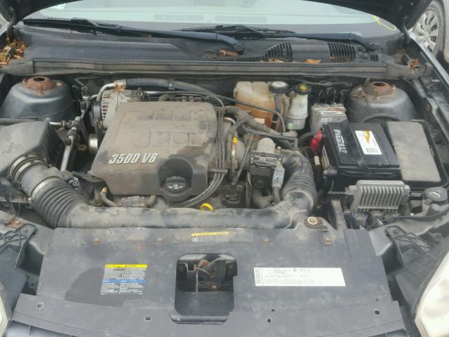 1G1ZT64875F224347 - 2005 CHEVROLET MALIBU MAX GRAY photo 7