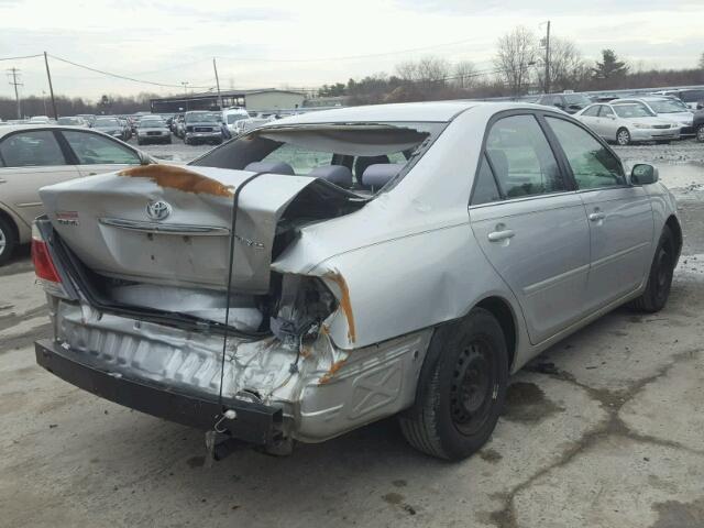 4T1BE30K86U691966 - 2006 TOYOTA CAMRY LE SILVER photo 4