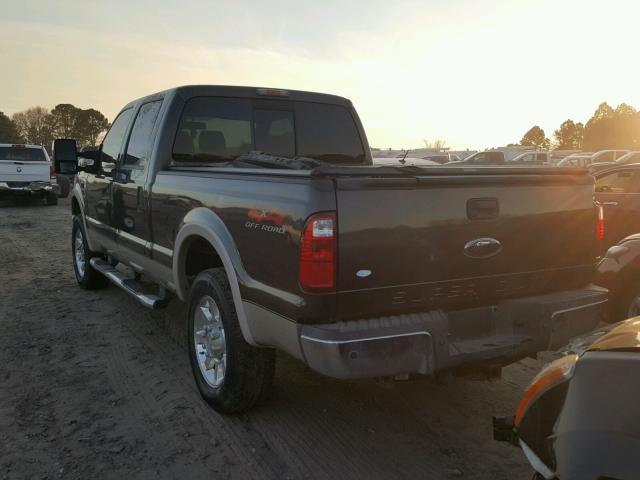 1FTSW21RX8ED81614 - 2008 FORD F250 SUPER GRAY photo 3