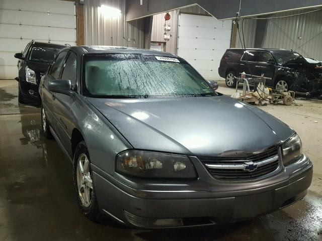 2G1WH52K549448821 - 2004 CHEVROLET IMPALA LS SILVER photo 1