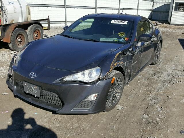 JF1ZNAA10D2706567 - 2013 TOYOTA SCION FR-S GRAY photo 9