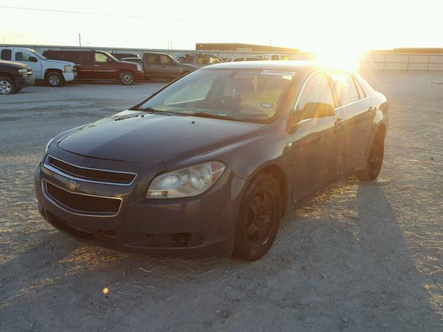 1G1ZG57B684245101 - 2008 CHEVROLET MALIBU LS GRAY photo 2