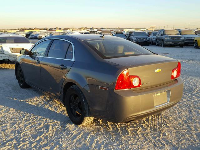 1G1ZG57B684245101 - 2008 CHEVROLET MALIBU LS GRAY photo 3