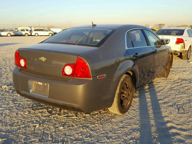 1G1ZG57B684245101 - 2008 CHEVROLET MALIBU LS GRAY photo 4