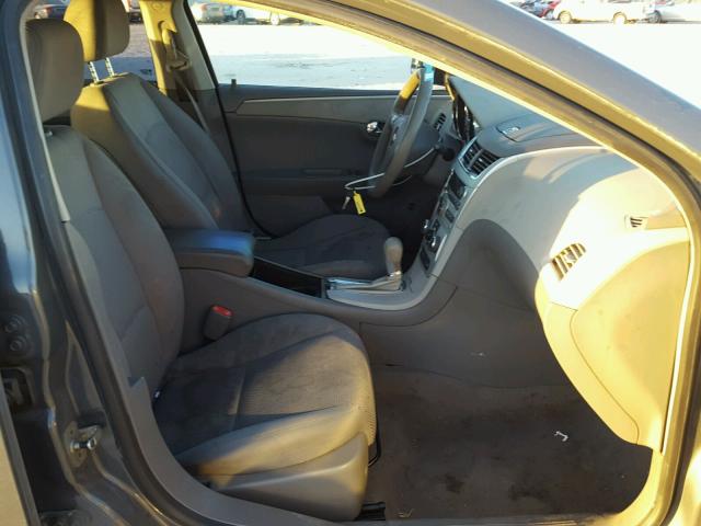 1G1ZG57B684245101 - 2008 CHEVROLET MALIBU LS GRAY photo 5