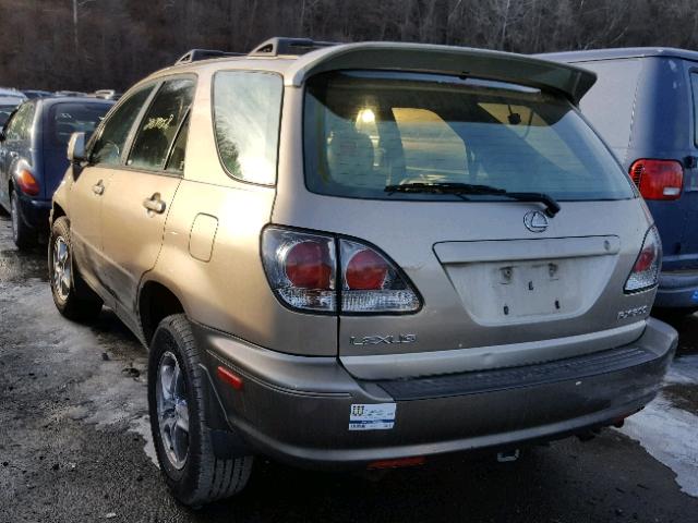 JTJHF10U420267846 - 2002 LEXUS RX 300 GOLD photo 3