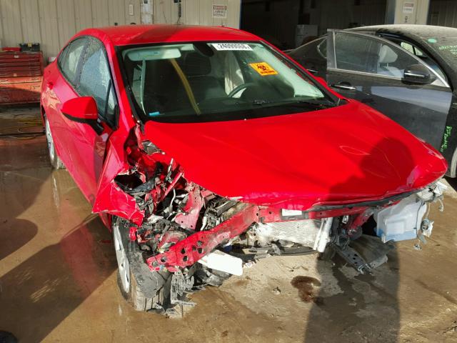 1G1BC5SM9H7120551 - 2017 CHEVROLET CRUZE LS RED photo 1